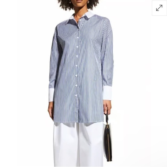 Nwt - Harshman - Justine Striped Tunic